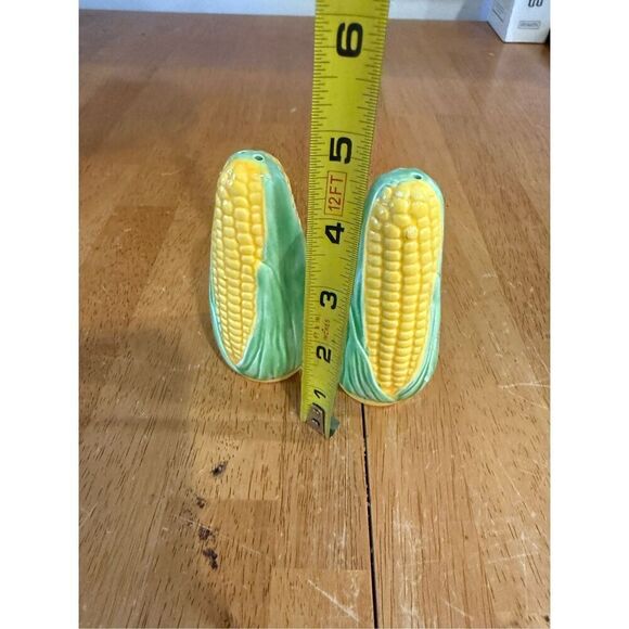 Corn On The Cob Salt & Pepper Shakers Made in Japan - Picture 7 of 8